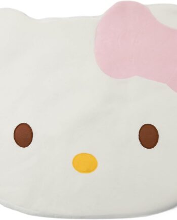 Alfombras para dormitorio, alfombra suave y lanuda absorbente de agua, alfombra de baño de dibujos animados para niñas, bonita decoración del hogar estética (blanco)