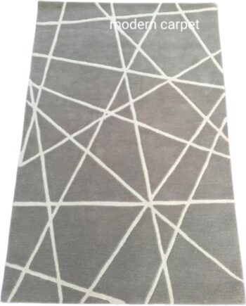 Modern Carpet - Alfombra de baño con patrón moderno, tapete de entrada para dormitorio, cocina, tapete de área de dibujos animados para baño, bañera, tapete de baño suave (5 x 8 pies)