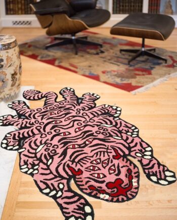 Modern Carpet - Tapete de baño, tapete de entrada para dormitorio, cocina, tapete de área de dibujos animados para baño, bañera, tapete de baño suave (3 x 5 pies)