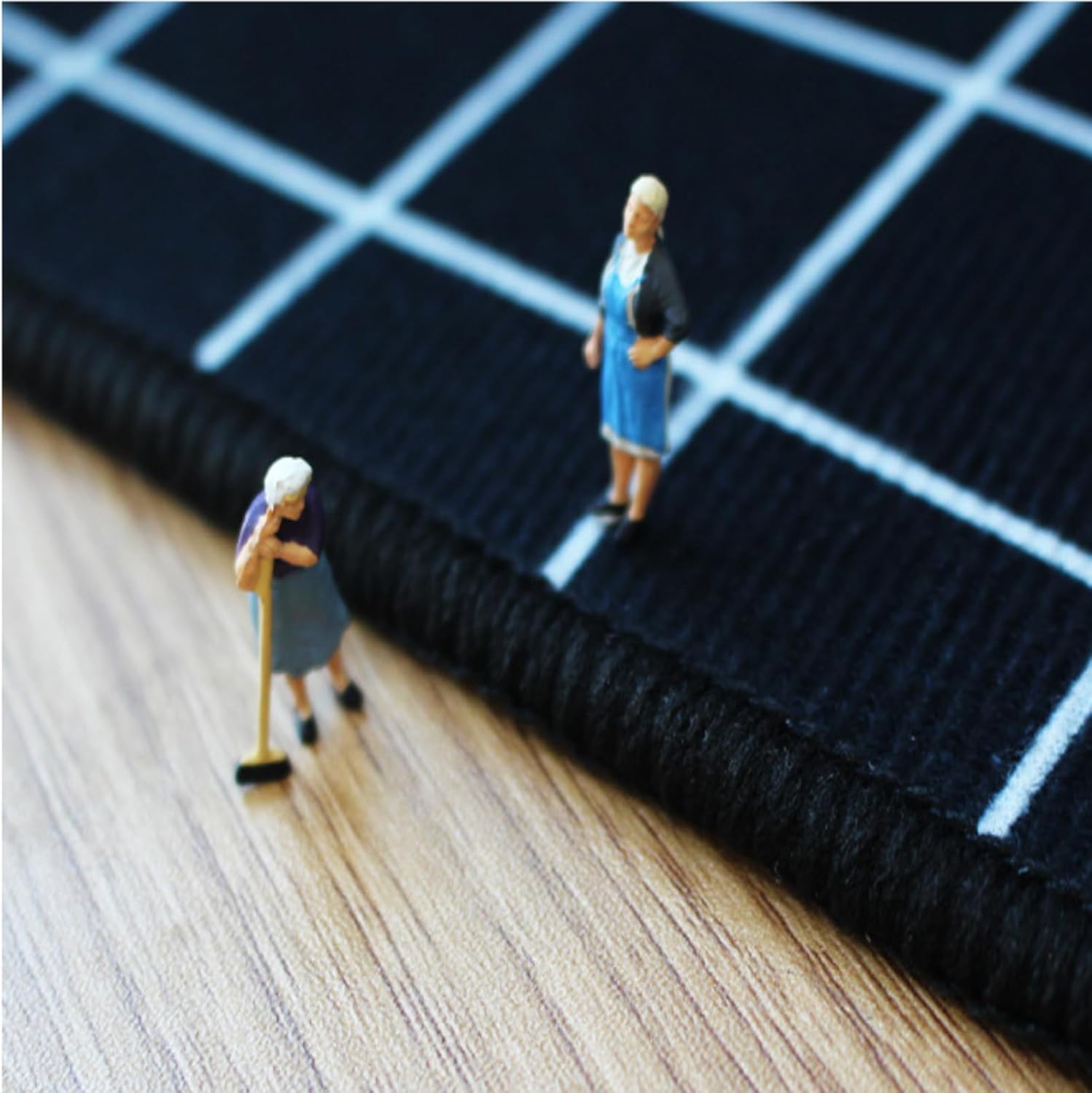 Alfombra geométrica de ilusión óptica 3D para sala de estar, dormitorio, oficina en casa, cocina, lavable a máquina, alfombra suave, antideslizante, no se desprende, 3 x 5 pies / 36 x 60 pulgadas /