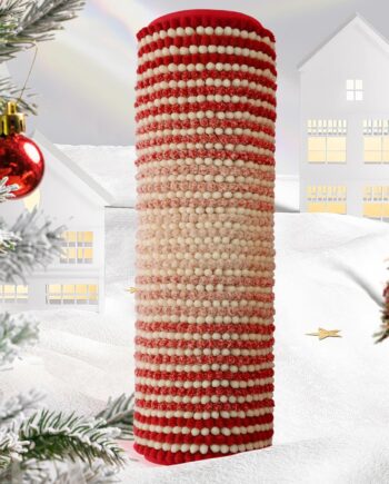 BSICPRO Christmats - Tapete de baño, tapete de baño para decoración de Navidad, antideslizante, 17 x 24 pulgadas, absorbente de agua, tapete de baño de felpilla, lavable a máquina (rojo navideño y