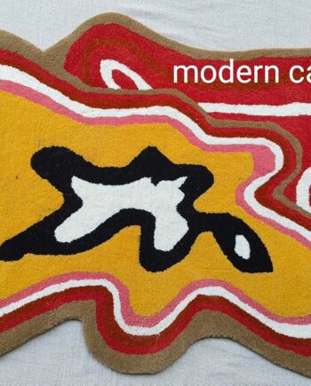 Franky Rugs - Tapete de baño, tapete para puerta, tapete de entrada para dormitorio, cocina, tapete de área de dibujos animados para baño, bañera, tapete de baño suave por Modern Carpet (5 x 8 pies)