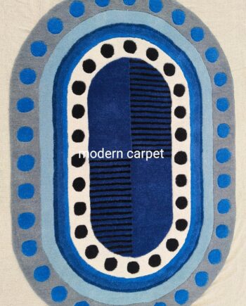 Modern Carpet - Alfombra de baño de forma irregular, tapete de entrada para dormitorio, cocina, caricaturas, tapete para baño, bañera, tapete de baño suave (3 x 5 pies)
