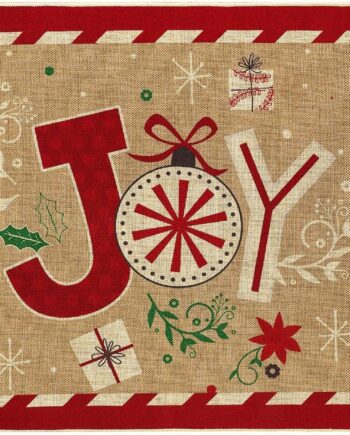 Ruisita Tapetes de Navidad de 31.5 x 20 pulgadas, antideslizantes, con letrero de alegría de feliz Navidad, felpudo delantero de Navidad para interiores y exteriores, decoración de vacaciones, cocina,