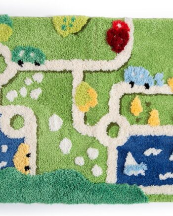 Alfombra de dibujos animados (rectangular)