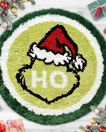 Alfombra de baño de Navidad, alfombra de baño verde con texto en inglés "Merry Christmas", decoración navideña, súper suave, absorbente, alfombra de Navidad antideslizante para baño, cocina