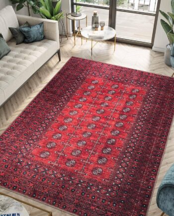 Keen Home Design Alfombra de entrada de 3 x 5 pies, lavable a máquina con parte trasera antideslizante, ideal para entrada, cocina, baño, lavandería, vintage, fácil de limpiar, duradera, alfombra de