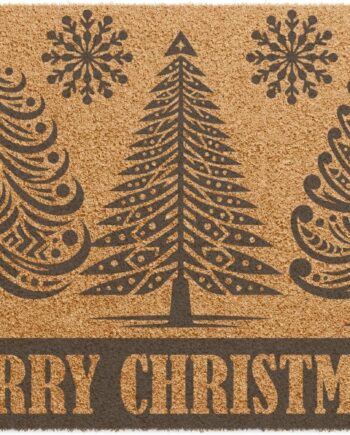 Felpudo árboles de Navidad suecos