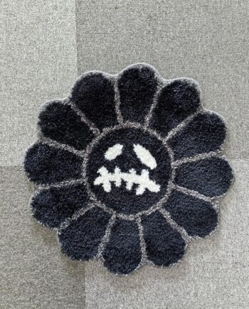 EXIGENT Tapete de primera calidad para puerta delantera, tapete antideslizante para uso en interiores y exteriores, decoración del hogar, tapete antideslizante ultra suave (negro, 24 x 24 pulgadas)