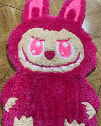 Alfombra Monstruo Conejo Hot Pink (Fucsia)