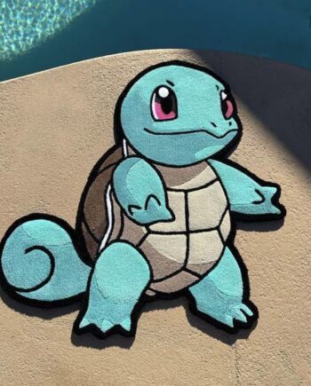 Alfombra Pokémon Squirtle Pose de Batalla