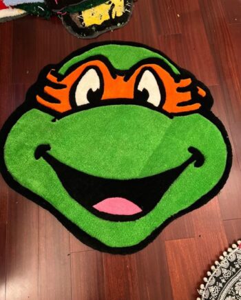 Alfombra de Máscara de Michelangelo (Tortugas Ninja)