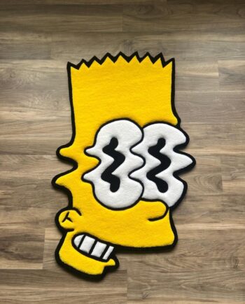 Alfombra de Bart Simpson (Ojos Distorsionados)