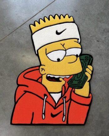 Alfombra de Bart Simpson (Estilo Hype)