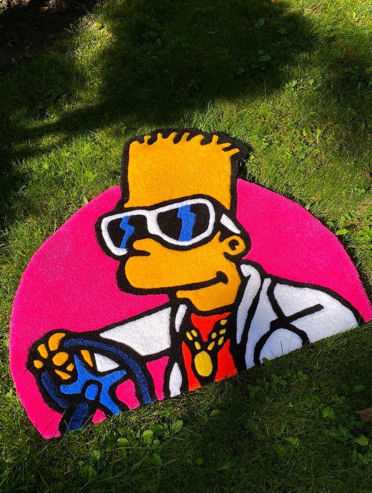 Alfombra de Bart Simpson (Estilo Drive)