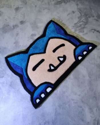 Alfombra de Snorlax Asomándose