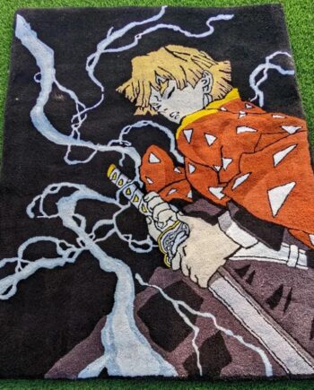 Alfombra Zenitsu Agatsuma (Demon Slayer)