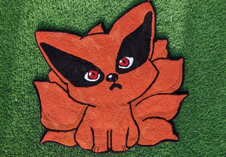 Alfombra Kurama Chibi (Kyuubi)