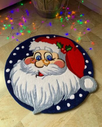 Alfombra de Papá Noel Navideño