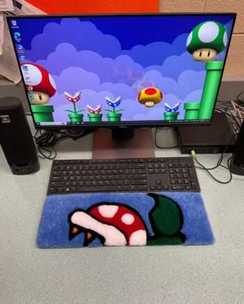 Mousepad/Desk Mat Concha de Planta Piraña