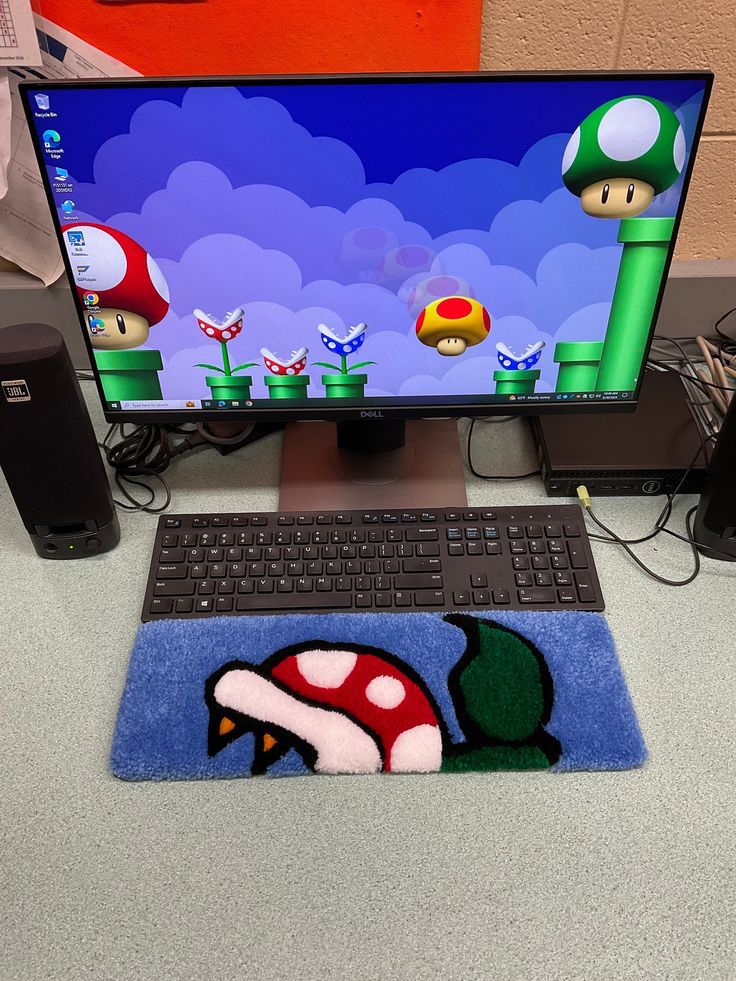 Mousepad/Desk Mat Concha de Planta Piraña