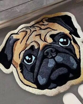 Tapete Retrato de Carlino (Pug)