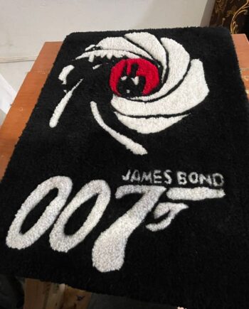 Alfombra James Bond 007 Rectangular